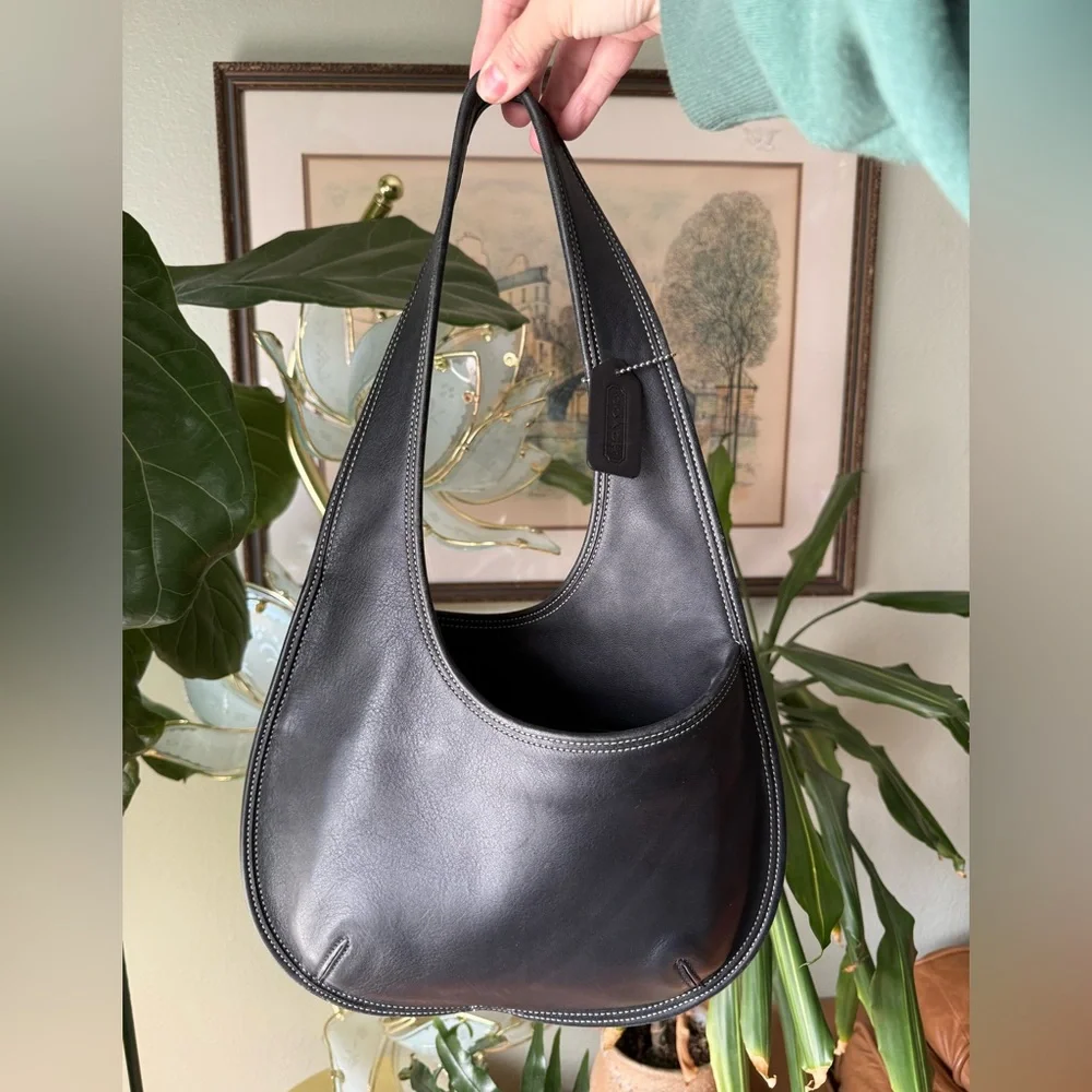 Black Limited Edition Bonnie Cashin Small Sling Re-Edition 9075 243/800 made - Picture 1 of 8